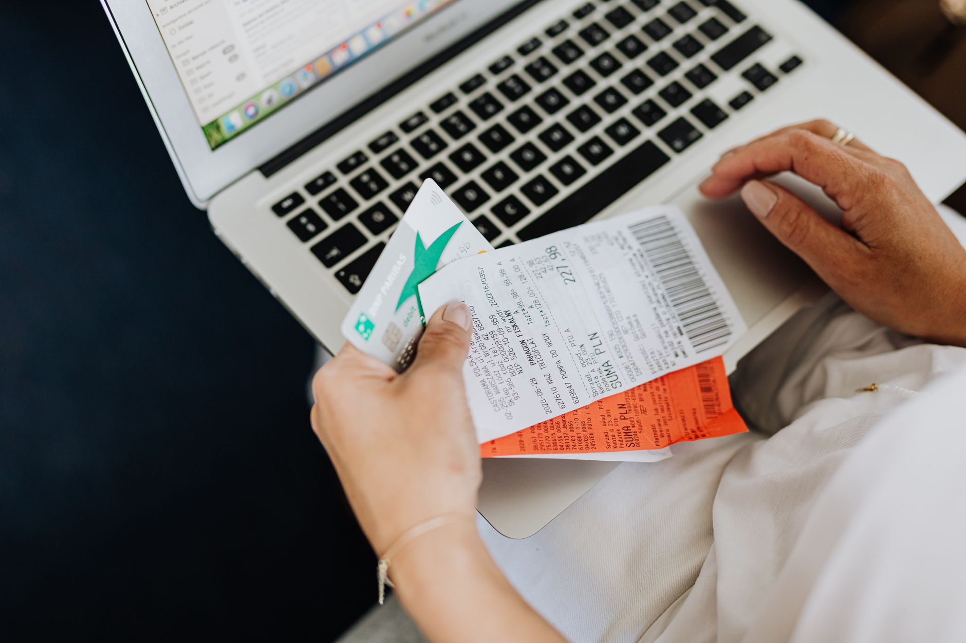 Upload tax forms and receipt documents